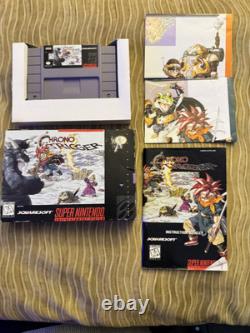 Chrono Trigger SNES CIB Complete In Box Authentic Mint Cartridge Super Nintendo