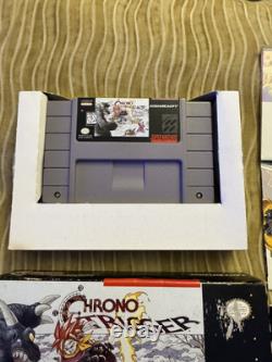 Chrono Trigger SNES CIB Complete In Box Authentic Mint Cartridge Super Nintendo