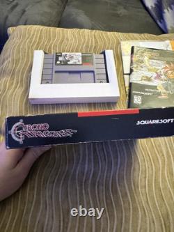 Chrono Trigger SNES CIB Complete In Box Authentic Mint Cartridge Super Nintendo
