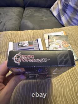 Chrono Trigger SNES CIB Complete In Box Authentic Mint Cartridge Super Nintendo