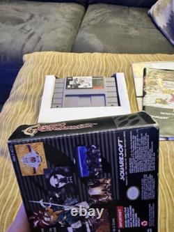 Chrono Trigger SNES CIB Complete In Box Authentic Mint Cartridge Super Nintendo