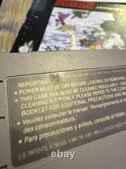 Chrono Trigger SNES CIB Complete In Box Authentic Mint Cartridge Super Nintendo