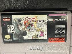 Chrono Trigger (SNES, Super Nintendo, 1995) Authentic Booklet + Poster + Cart