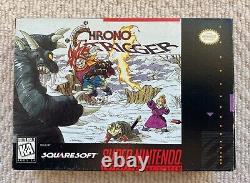 Chrono Trigger SNES Super Nintendo + Box + Instructions + Maps VERY RARE