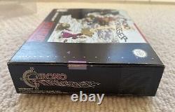 Chrono Trigger SNES Super Nintendo + Box + Instructions + Maps VERY RARE