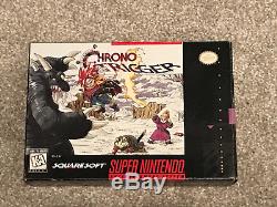 Chrono Trigger SNES Super Nintendo No Cart Complete Box/Manual/Maps/Tray