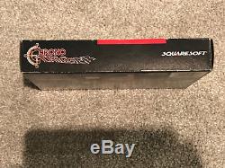 Chrono Trigger SNES Super Nintendo No Cart Complete Box/Manual/Maps/Tray