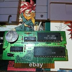 Chrono Trigger (SNES Super Nintendo) With Manual & Inserts, (Tested, Authentic)