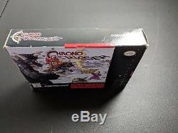 Chrono Trigger Squaresoft Official Authentic Box only Super Nintendo SNES EX cnd