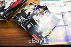 Chrono Trigger Squaresoft RPG Complete CIB box manual poster Super Nintendo SNES