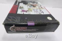 Chrono Trigger (Super Nintendo Entertainment System, 1995)snes box And Game