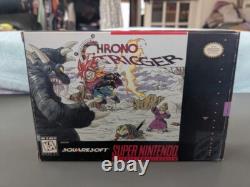 Chrono Trigger (Super Nintendo Entertainment System, SNES 1995) w Box, Manual