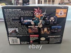Chrono Trigger (Super Nintendo Entertainment System, SNES 1995) w Box, Manual