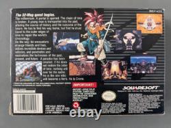 Chrono Trigger (Super Nintendo Entertainment System, SNES 1995) w Box, Manual
