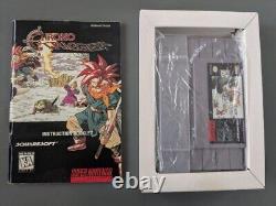 Chrono Trigger (Super Nintendo Entertainment System, SNES 1995) w Box, Manual