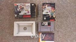 Chrono Trigger (Super Nintendo SNES 1995) Cart Manual Map Box (Mostly Complete)