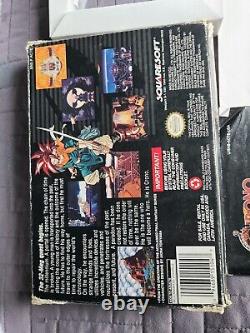 Chrono Trigger (Super Nintendo, SNES 1995) Near Complete CIB
