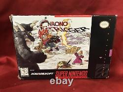 Chrono Trigger (Super Nintendo SNES) CIB COMPLETE INSERTS POSTER