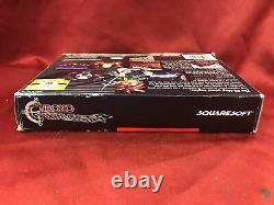 Chrono Trigger (Super Nintendo SNES) CIB COMPLETE INSERTS POSTER