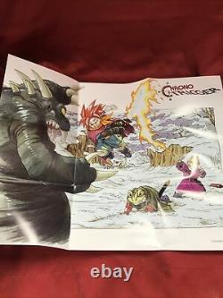 Chrono Trigger (Super Nintendo SNES) CIB COMPLETE INSERTS POSTER