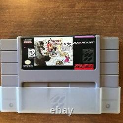 Chrono Trigger (Super Nintendo SNES) Complete CIB with Ads