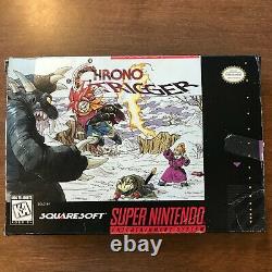 Chrono Trigger (Super Nintendo SNES) Complete CIB with Ads