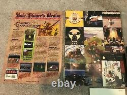 Chrono Trigger (Super Nintendo SNES) Complete CIB with Posters + Ads COLLECTOR