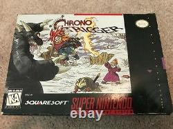 Chrono Trigger (Super Nintendo SNES) Complete CIB with Posters + Ads COLLECTOR