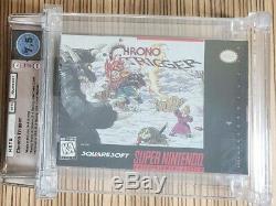 Chrono Trigger Super Nintendo SNES Near Mint CIB WATA 7.5 Squaresoft rArE wOw