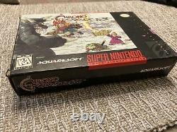 Chrono Trigger game, Complete w Box, Manual, Etc. (for SNES Super Nintendo)