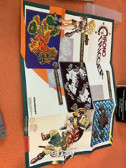 Chronotrigger Super Nintendo SNES Authentic Game Manual & Posters Akira Toriyama