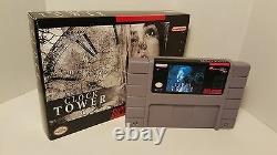 Clock Tower / Clocktower English SNES Super Nintendo Sealed in Box NTSC