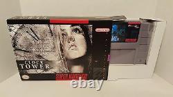 Clock Tower / Clocktower English SNES Super Nintendo Sealed in Box NTSC