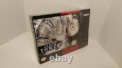 Clock Tower / Clocktower English SNES Super Nintendo Sealed in Box NTSC