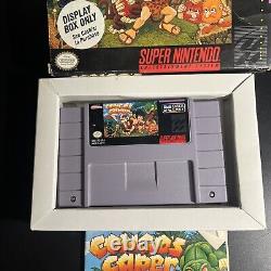 Congo's Caper ORIGINAL / AUTHENTIC Super Nintendo SNES With Box Tested