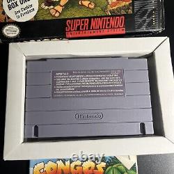 Congo's Caper ORIGINAL / AUTHENTIC Super Nintendo SNES With Box Tested