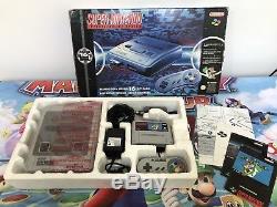Consola Super Nintendo Snes Versión Pal España Pack Mario World 100% Original