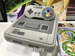 Console Super Nintendo SNES Pack DRAGONBALL Z / pack custom / tres bon etat