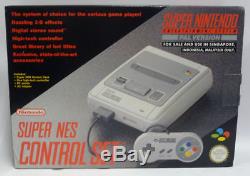 Console Super Nintendo Snes Singapore Edition Snsp-s-cd(a)-asi Pal Boxed New