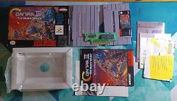 Contra 3 III Alien Wars Super Nintendo SNES CIB Complete in Box Made in Japan