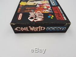 Cool World Original Pal España Super Nintendo Snes. Buen Estado. Combino Envio