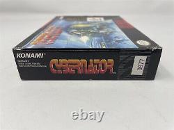 Cybernator (Snes, 1993) Super Nintendo Game Cartridge with Box NO MANUAL