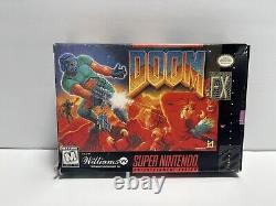 DOOM Super Nintendo SNES Complete in Box CIB