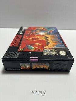 DOOM Super Nintendo SNES Complete in Box CIB