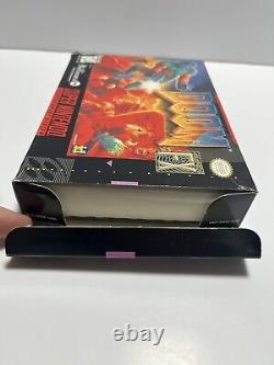 DOOM Super Nintendo SNES Complete in Box CIB