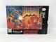 Doom Super Nintendo Snes Complete In Box Cib Rare