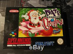 Daze before Christmas Snes Super Nintendo PAL Komplett CIB