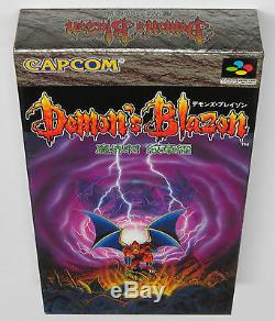 Demon's Blazon Demons Crest Super Famicom Japan JPN BRAND NEW GAME