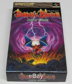 Demon's Blazon Demons Crest Super Famicom Japan JPN BRAND NEW GAME