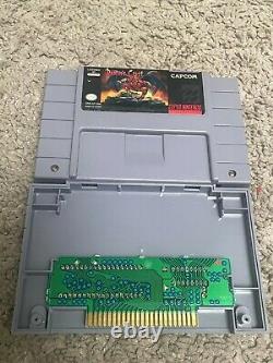 Demon's Crest AUTHENTIC Cart -Action Adventure (SNES, 1994 Super Nintendo)